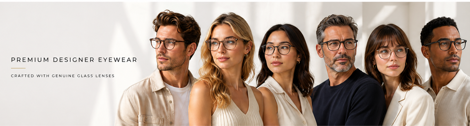 Glass Lens Eyewear