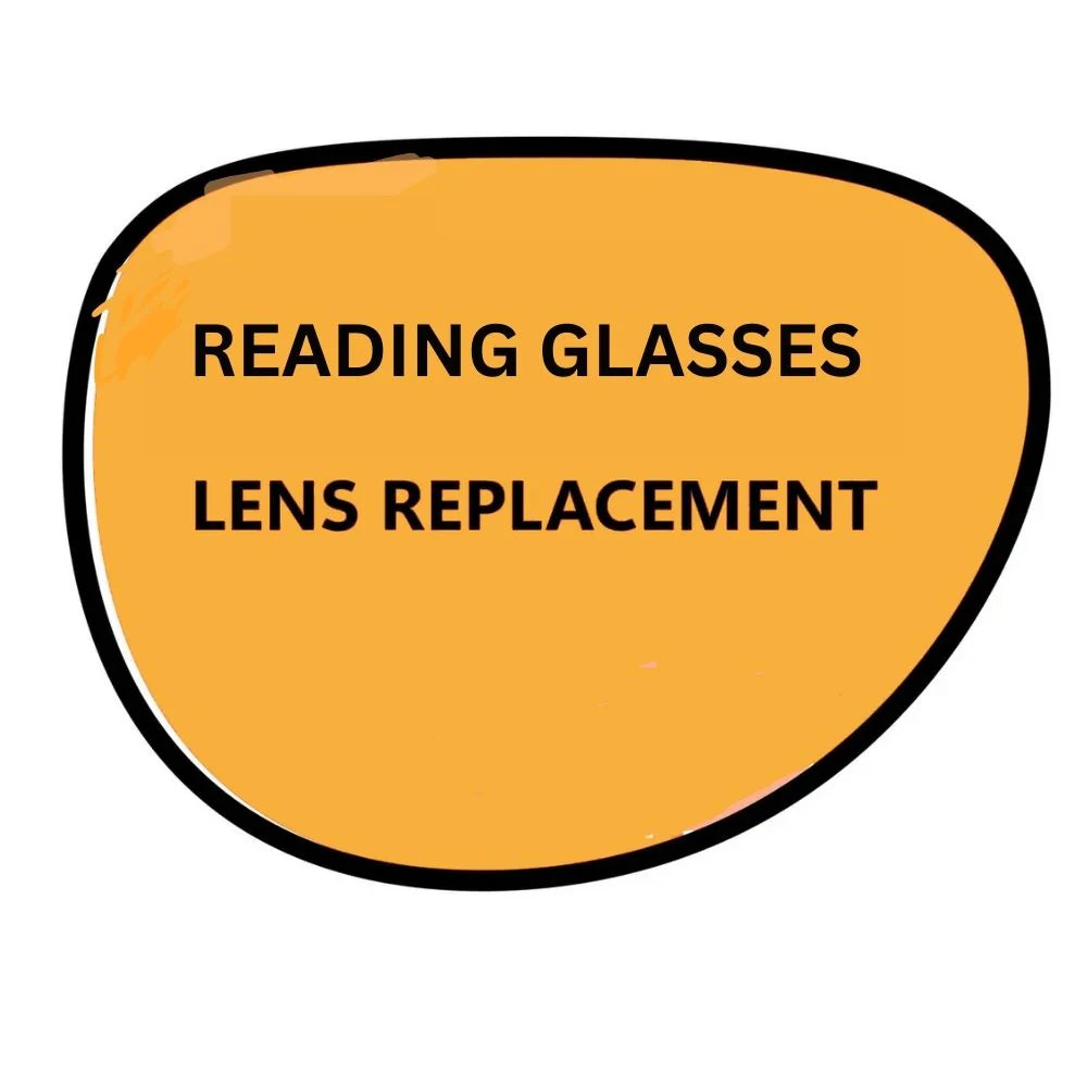 Genius glass reading glasses with clear lenses, showcasing a sleek, modern frame design.