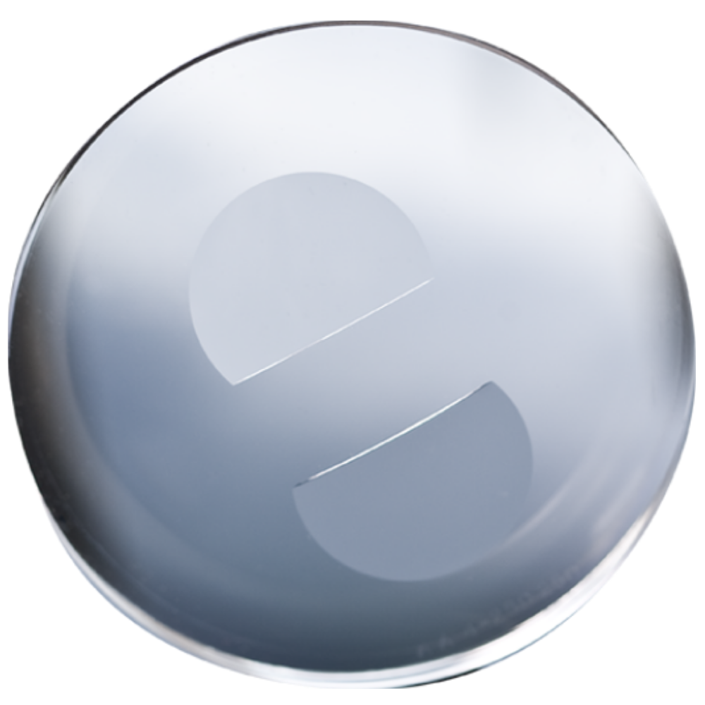 Double Segment Glass Lens - Glass Lens Eyewear