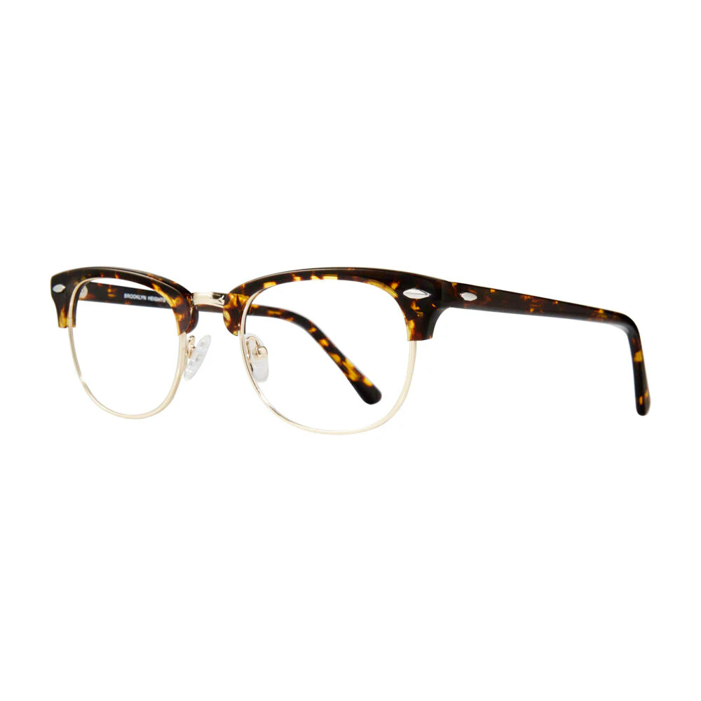 Glass Reading Glasses Brooklyn Heights Clubster - Glass Lens Eyewear
