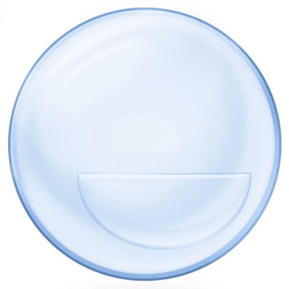 Flat Top 35 Bifocal Glass Lens Replacement - Glass Lens Eyewear