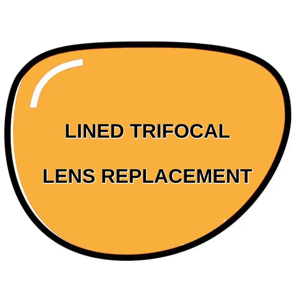 Lined Trifocal Glass Lens Replacement - Glass Lens Eyewear