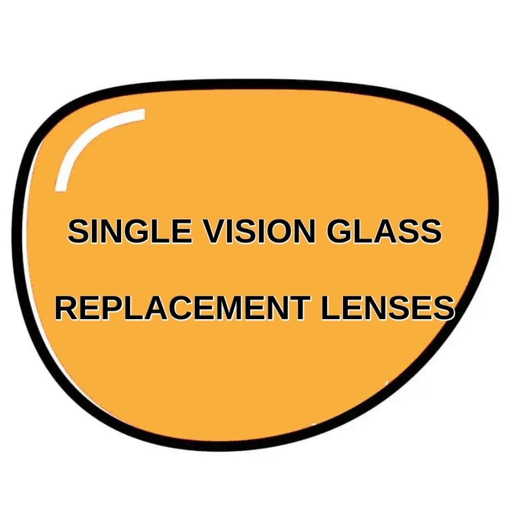 Single Vision Glass Lenses - Glass Lens Eyewear