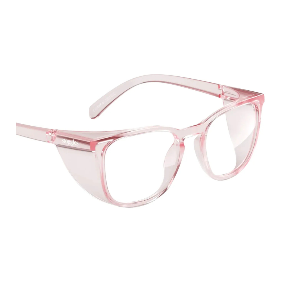 Prescription Safety Glasses Stoggles Square - Glass Lens Eyewear